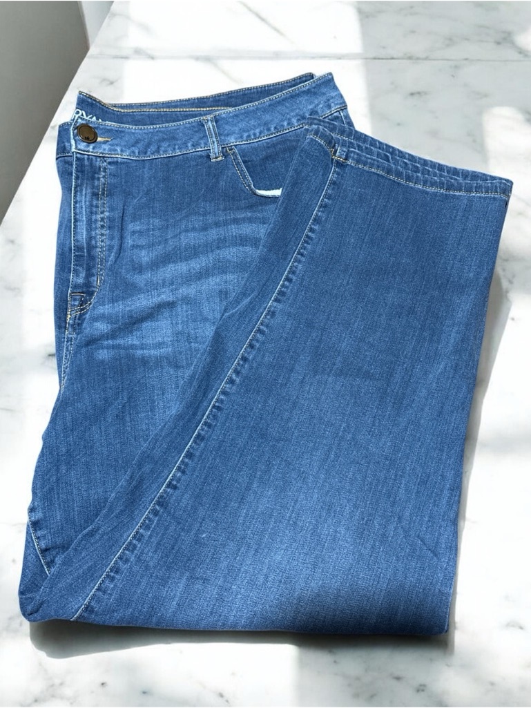 Lane Bryant Capri Women's Jeans In Blue Denim